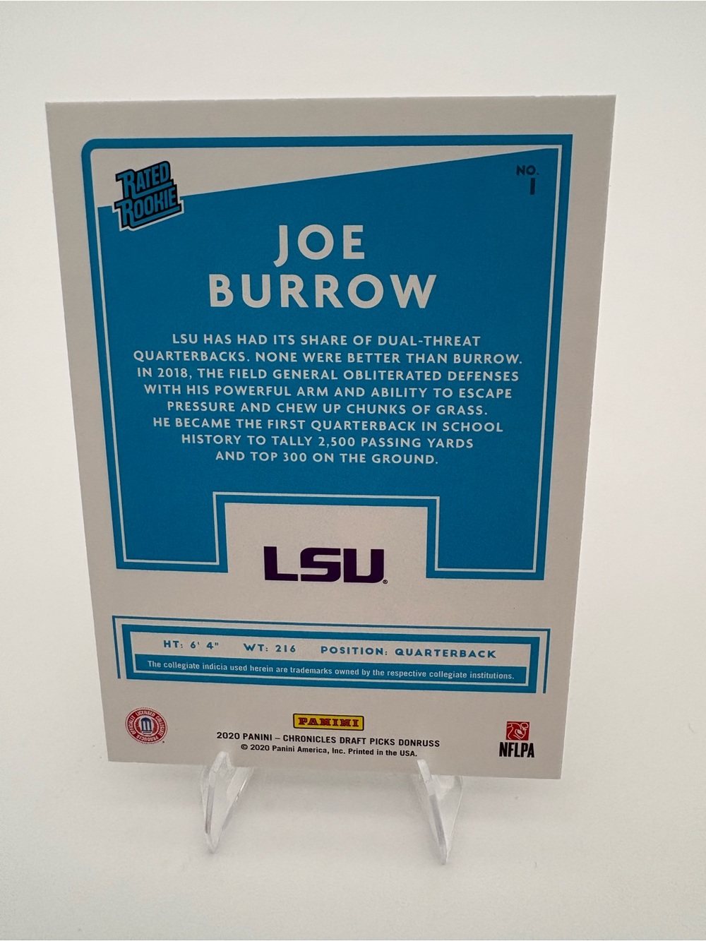 Joe Burrow 4-Card Lot 🔥 Color Match Rookies & Panini Select/Absolute 🔥 - Picture 7 of 9